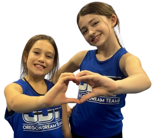 Oregon Dream Teams cheerleading and tumbling Tigard Wilsonville OR